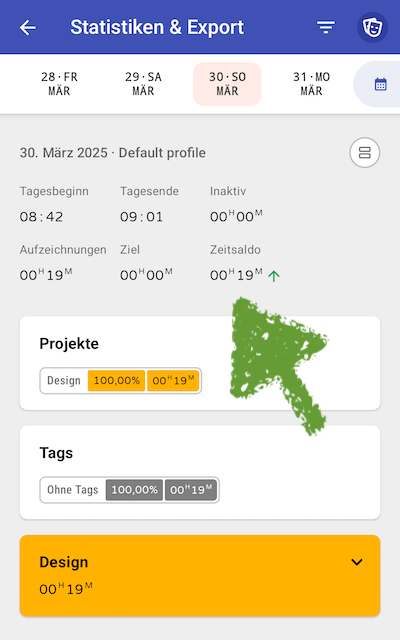 Neue Feldanordnung