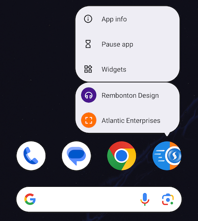 Shortcut aufrufen